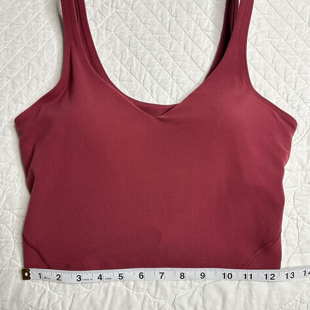 Lululemon Align Tank Top Mulled Wine Women’s 8 - Picture 7 of 13